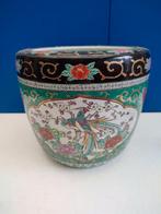 Chinese bloempot , getekend, Verzenden