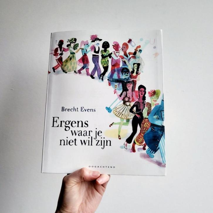 Comic van illustator Brecht Evens - ergens waar je niet wil, Boeken, Kunst en Cultuur | Beeldend, Zo goed als nieuw, Ophalen of Verzenden