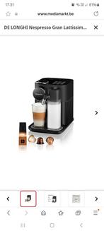 Nieuwe nespresso gran lattissima, Elektronische apparatuur, Koffiezetapparaten, Nieuw, Ophalen of Verzenden