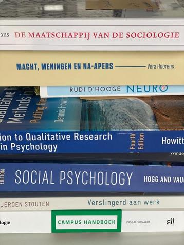 Set boeken Psychologie (7 stuks) beschikbaar voor biedingen