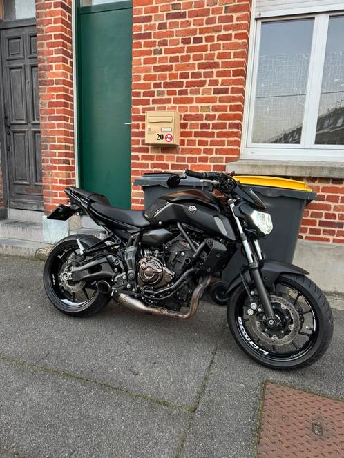 MT07, Motoren, Motoren | Yamaha, Particulier, Sport, meer dan 35 kW, 2 cilinders, Minimaal motorrijbewijs A2, ABS, Electronisch instelbare dempers