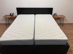 Bed, Huis en Inrichting, Slaapkamer | Bedden, Ophalen, Verstelbaar, Zwart, Tweepersoons