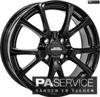 Nieuw 17 inch Gloss BLack Interaction Renault Clio set inc b, Auto-onderdelen, Banden en Velgen, Ophalen of Verzenden, 17 inch