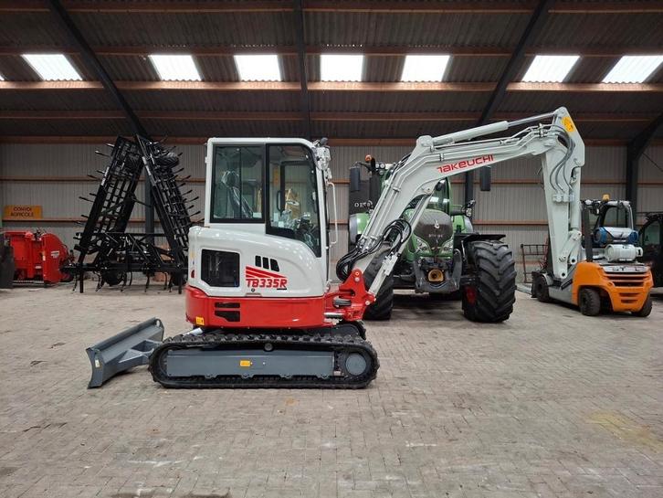 Nieuwe Takeuchi TB335R, midigraver, minigraver, BJ2026., Articles professionnels, Articles professionnels Autre, Enlèvement