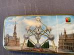 Parein Blikken doos Expo 58 met Atomium, Verzamelen, Blikken, Ophalen of Verzenden, Gebruikt, Beschuit, Overige merken