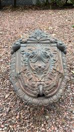 Decoratieve gietijzeren houtskooldoos, Tuin en Terras, Ophalen of Verzenden, Gebruikt