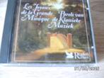 Een 5 dubbele CD "Parels van de Klassieke Muziek", Cd's en Dvd's, Cd's | Klassiek, Verzenden, Zo goed als nieuw, Kamermuziek