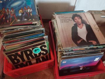 Lot de 460 vinyle LP rock pop  beschikbaar voor biedingen