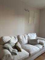 Canapé 3 places blanc, Huis en Inrichting, Ophalen, Gebruikt, Driepersoons, 75 tot 100 cm