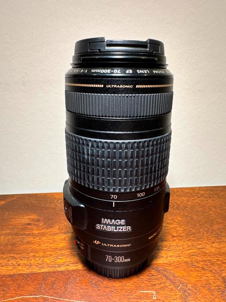 Canon EF 70-300mm F/4-5.6 IS USM, Audio, Tv en Foto, Foto | Lenzen en Objectieven, Gebruikt, Telelens, Ophalen of Verzenden