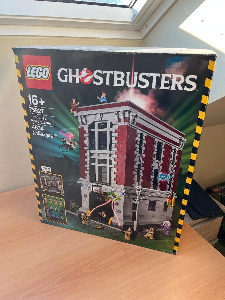 Lego Ghostbusters HQ set 75827, Kinderen en Baby's, Speelgoed | Duplo en Lego, Zo goed als nieuw, Lego, Complete set, Ophalen of Verzenden