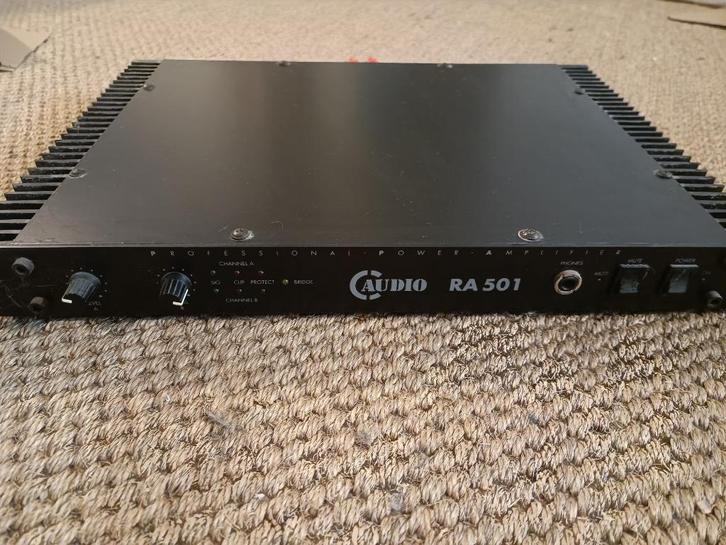 C-audio RA 501 versterker, Audio, Tv en Foto, Versterkers en Ontvangers, Gebruikt, Stereo, Ophalen of Verzenden