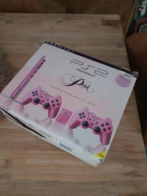Ps2 slim limited pink editie, Consoles de jeu & Jeux vidéo, Consoles de jeu | Sony PlayStation 2, Utilisé, Slim, Enlèvement