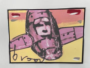Print op doek Herman Brood beschikbaar voor biedingen