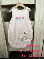 Nattou slaapzak 0-6 maanden roze, Enlèvement ou Envoi, Utilisé, Moins de 70 cm, Sac de couchage