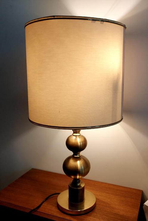 Lampenvoet in Hollywood Regency stijl, Huis en Inrichting, Lampen | Plafondlampen, Gebruikt, Metaal, Ophalen