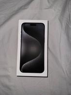 iPhone 15 Pro Max zwart Titanium+ 2 Apple MagSafe-hoesje, Zo goed als nieuw, 100 %, 256 GB, IPhone 15