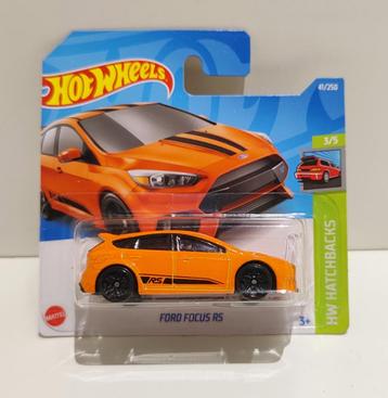 Hot Wheels Ford Focus RS Oranje (2022) beschikbaar voor biedingen
