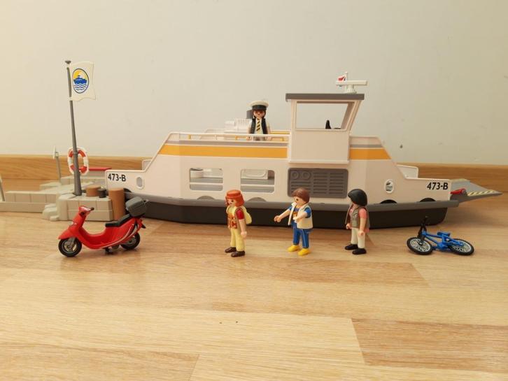 Playmobil Ferryboot Met Aanlegsteiger - 5127, Kinderen en Baby's, Speelgoed | Playmobil, Gebruikt, Complete set, Ophalen