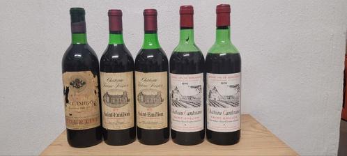 5x Saint Emilion (8€/fles), Verzamelen, Wijnen, Zo goed als nieuw, Rode wijn, Frankrijk, Vol, Ophalen