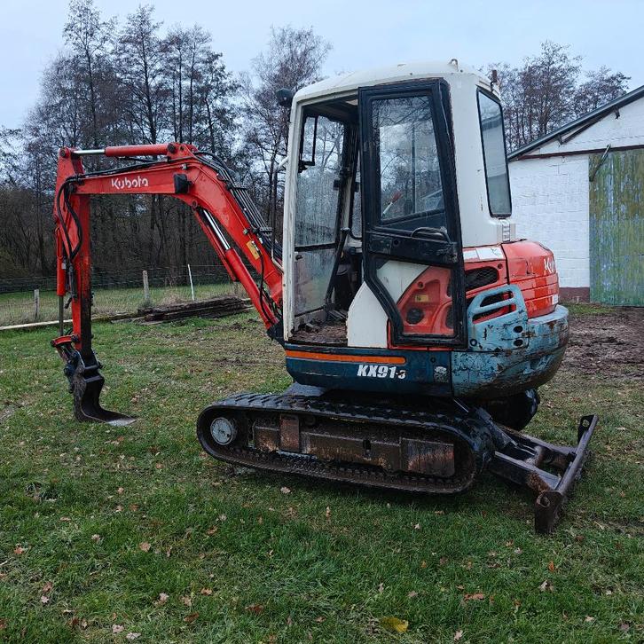 Kubota KX91. BJ 2003., Zakelijke goederen, Machines en Bouw | Kranen en Graafmachines, Graafmachine, Ophalen
