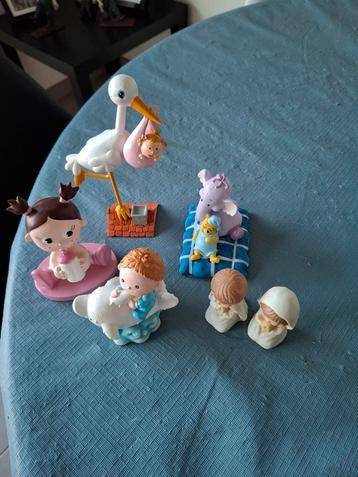 Stenen  kleine beeldjes voor bv op gebak taart vlaai te zett, Enlèvement ou Envoi, Comme neuf