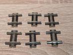 6 x Fleischmann 6107 H0 Profi-rail passtuk 10mm, Ophalen of Verzenden, Zo goed als nieuw, Rails, Fleischmann