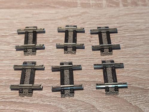6 x Fleischmann 6107 H0 Profi-rail passtuk 10mm, Hobby en Vrije tijd, Modeltreinen | H0, Zo goed als nieuw, Rails, Fleischmann