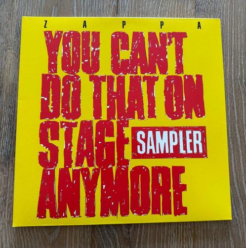 Frank Zappa - You Can't Do That On Stage Anymore (2LP-Col), Cd's en Dvd's, Vinyl | Rock, Zo goed als nieuw, Poprock, 12 inch, Ophalen of Verzenden