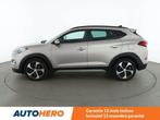 Hyundai Tucson 1.7 CRDi Style blue 2WD (bj 2017, automaat), Auto's, Hyundai, Gebruikt, 1685 cc, Beige, Leder