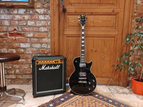 Marshall et Les Paul, Musique & Instruments, Instruments à corde | Guitares | Électriques, Utilisé, Solid body, Marshall, Avec ampli