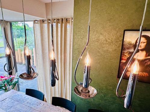 Brand van Egmond Floating Candles hanglamp 112 cm, Huis en Inrichting, Lampen | Hanglampen, Zo goed als nieuw, 75 cm of meer, Glas