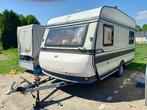 Hobby met voortent  en BOILER, Caravans en Kamperen, Particulier, Hobby