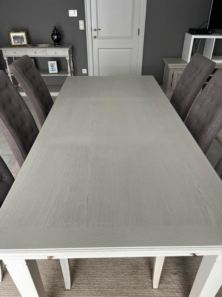 Volledige eetkamer + kasten, Huis en Inrichting, Complete eetkamers, Zo goed als nieuw, Ophalen