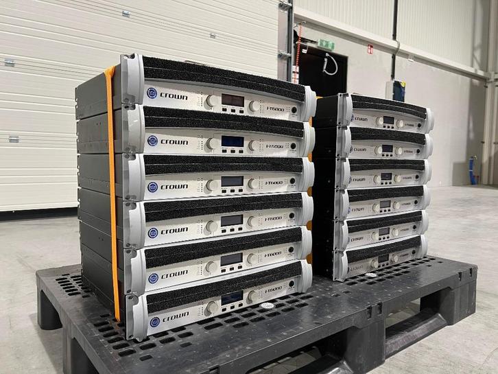 Crown I-Tech 6000 2x3000W/4Ohm (8x), Audio, Tv en Foto, Luidsprekerboxen, Gebruikt, 120 watt of meer, Ophalen of Verzenden