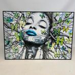 Pop Art-gravure ‘faces of the world’ van Julien Durix, Antiek en Kunst, Ophalen of Verzenden