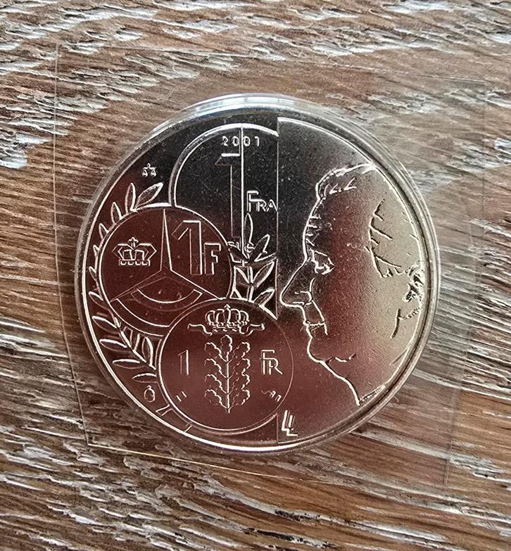 Albert-België-token 2001., Postzegels en Munten, Munten | België, Ophalen of Verzenden