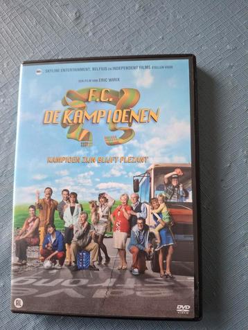Dvd fc de kampioenen  film kampioen zijn blijft plezant, Cd's en Dvd's, Ophalen of Verzenden, Zo goed als nieuw