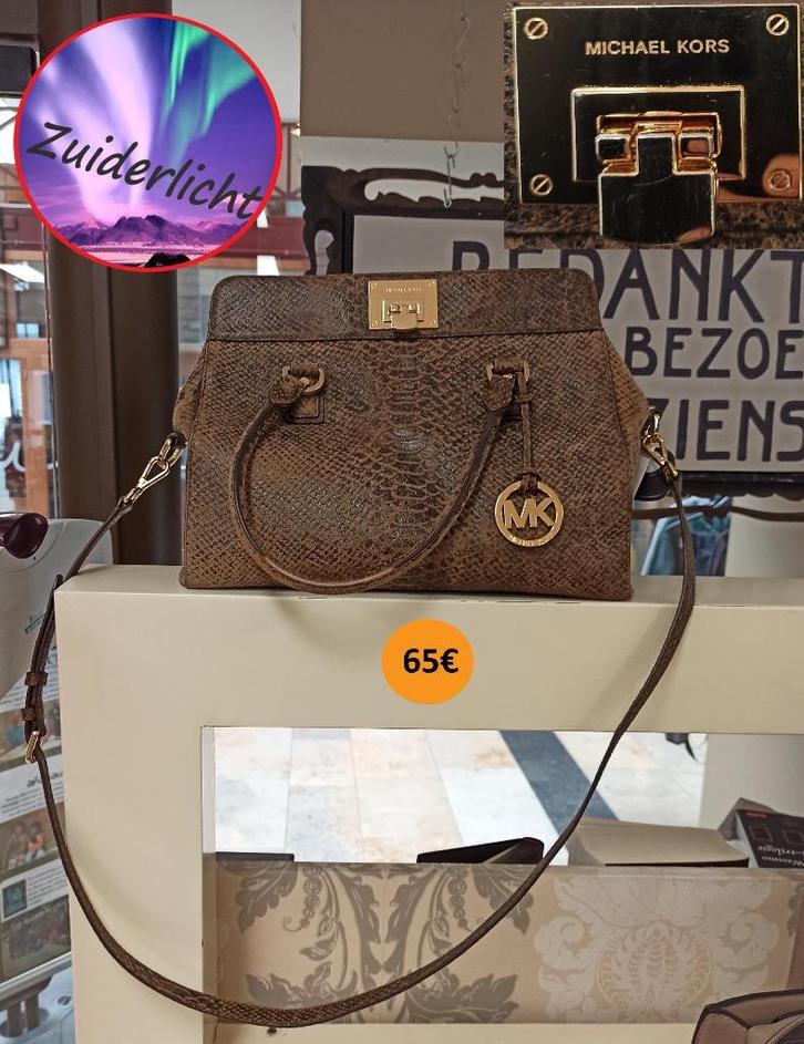 Handtas van het merk Michael Kors, Handtassen en Accessoires, Tassen | Damestassen, Gebruikt, Handtas, Bruin, Ophalen