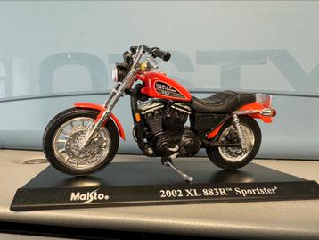 Harley-Davidson 2002 XL 883R Sportster Maisto 1/18