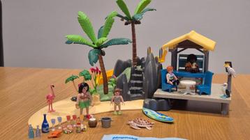 Playmobil Family Fun Vakantie-eiland met strandbar 6979 beschikbaar voor biedingen