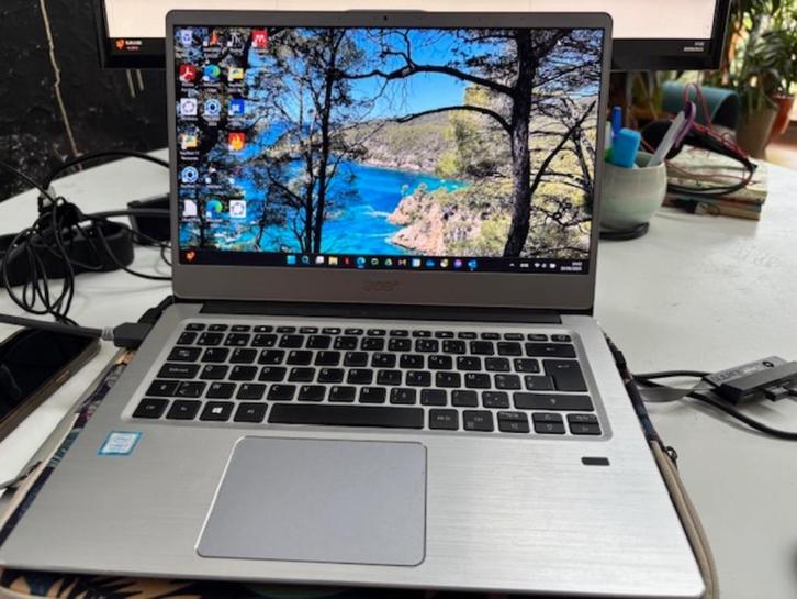 Laptop (Acer Swift 3), Computers en Software, Windows Laptops, Gebruikt, 14 inch, SSD, 2 tot 3 Ghz, 8 GB, Azerty, Ophalen of Verzenden