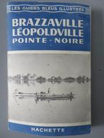 1958 reisgids kaart Brazzaville Léopoldville Belgisch Kongo, Boeken, Reisgidsen, Afrika, Verzenden, Zo goed als nieuw, Reisgids of -boek