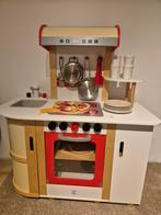 Houten speelkeuken Hape en accessoires, Ophalen, Speelkeuken