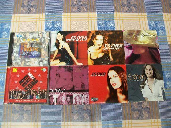 Esther - Esther Sels - Single Singels - Eurosong - TOTZ, Cd's en Dvd's, Cd's | Nederlandstalig, Gebruikt, Overige genres, Ophalen of Verzenden