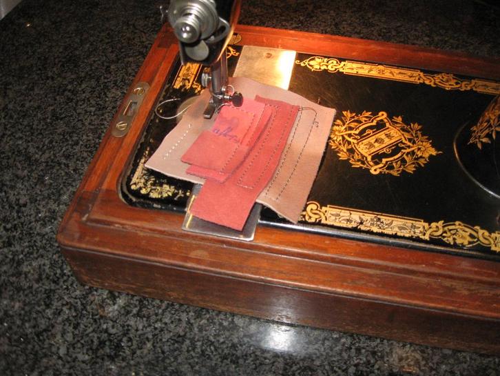 Naaimachine (leerstikker), Hobby & Loisirs créatifs, Machines à coudre & Accessoires, Utilisé, Machine à coudre, Enlèvement ou Envoi