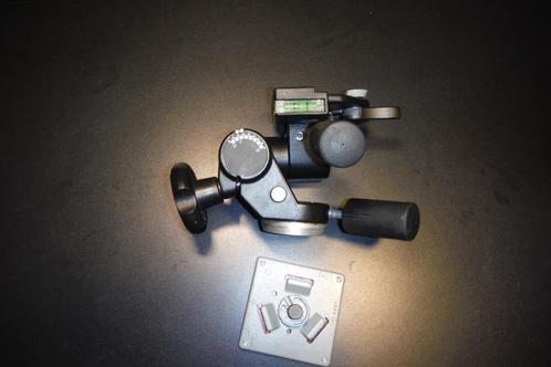 Manfrotto #160, 3 way tilt head, Audio, Tv en Foto, Fotografie | Statieven en Balhoofden, Zo goed als nieuw, Balhoofd, Minder dan 150 cm