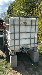 1m3 vat gebruikt voor water op de werf., Ophalen, Gebruikt