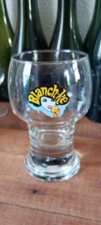 Brouwerij bier oud glas Blanch-ke, Ophalen of Verzenden, Gebruikt, Glas of Glazen, Overige merken
