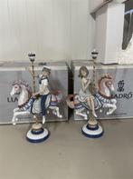 Lladro Porseleinen Beeldje Meisje op Carrousel Paard - In Do, Ophalen of Verzenden, Zo goed als nieuw